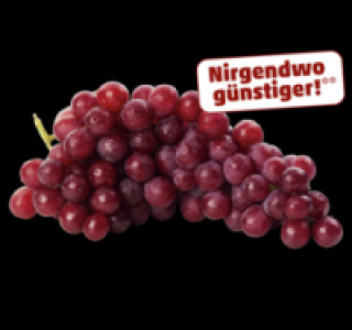 Dunkle, kernlose Tafeltrauben 1.79 €
