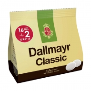 Dallmayr Prodomo- oder Crema d´Oro Kaffeepads 16er + 2 gratis versch.