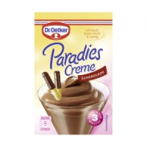 Dr. Oetker Paradies-Creme Vanille oder Schokolade jede 60/74-g-Packung