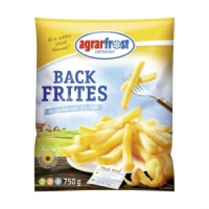 agrarfrost Back Frites oder Crunchy Riffled Frites gefroren, jeder 75