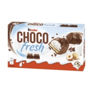 kinder Choco fresh jede 5 x 20,5 = 102,5 g oder Maxi King 3 + 1 x 35 g