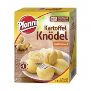 Pfanni Kartoffel-Knödel halb & halb 6 Stück im Kochbeutel oder Kartoff
