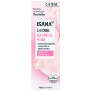 Rossmann Isana 24 H Creme Reichhaltige Pflege