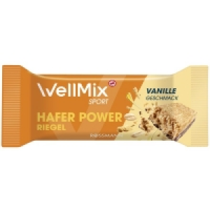 Wellmix Hafer Power Riegel Vanille