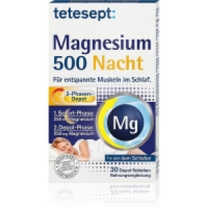 Tetesept Magnesium 500 Nacht Tabletten