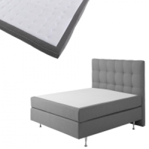 Dänisches Bettenlager  Boxspringbett-Set SCHLARAFFIA® Nordic/SCHLARAFFIA® GELTEX® Topper Nord