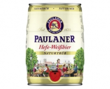 Aldi Süd  Paulaner Hefe-Weißbier 5-l-Partydose