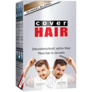 Cover Hair Haarverdichtung mit Sch&uuml;tthaar dunkelblond