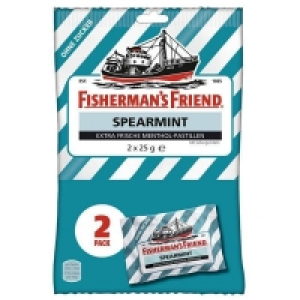 Fishermans Friend Spearmint ohne Zucker 2x25g
