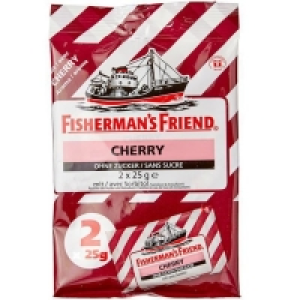 Fishermans Friend Cherry ohne Zucker 2x25g