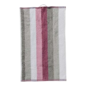Gästetuch mit Blockstreifen, 30x50cm 1.00 €