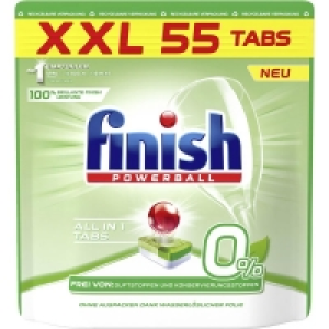 Rossmann Finish Powerball All in 1 Tabs 0% XXL Pack