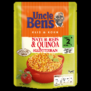 Rewe  Uncle Bens Reis & Korn Natur-Reis & Quinoa Mediterran
