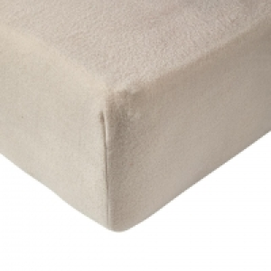 Dänisches Bettenlager  Microfleece-Spannbettlaken (100x200, beige)