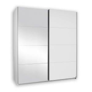 Schwebetürenschrank - alpinweiß - 181 cm breit 399.99 €