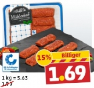 M&Uuml;HLENHOF Frische Cevapcici 1.69&nbsp;&euro;