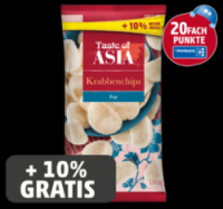 TASTE OF ASIA Krabbenchips 0.99 €