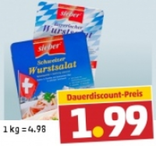 SIEBER Schweizer oder bayerischer Wurstsalat