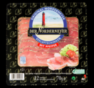 DER NORDERNEYER Seeluftschinken 1.79&nbsp;&euro;