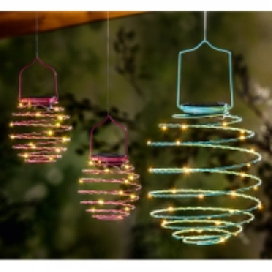 LED-Solar-Spiral-Lampions 9.99 €