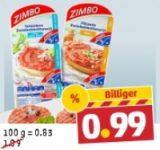 ZIMBO Zwiebelmettwurst 0.99&nbsp;&euro;