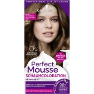Schwarzkopf Perfect Mousse Schaumcoloration 665 Helles Schokobraun