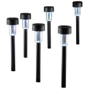Dänisches Bettenlager  Solarleuchten 6er-Set (warmweiß)