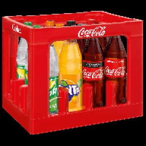 Coca-Cola, Coca-Cola Zero, Fanta oder Sprite Mischkasten 9.29 €