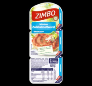 ZIMBO Zwiebelmettwurst 0.99&nbsp;&euro;