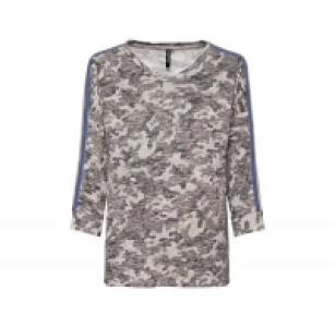 Damen-Sweatshirt mit gestreiftem Zierband 4.00 €