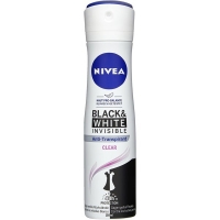 Rossmann Nivea Anti-Transpirant Spray Invisible for Black & White Clear