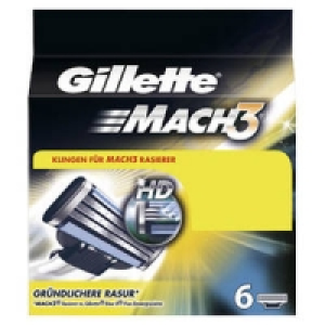 Gillette Mach3 Rasierklingen 10.99 €