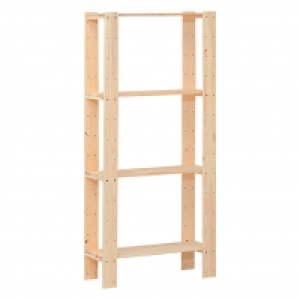 Regalux Regalsystem Heavy Holzregal Grundelement 29.95 €