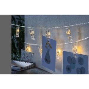 LED-Lichterkette mit Fotoclips 6.99 €
