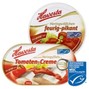 Hawesta Heringsfilets oder Röllchen 1.19 €