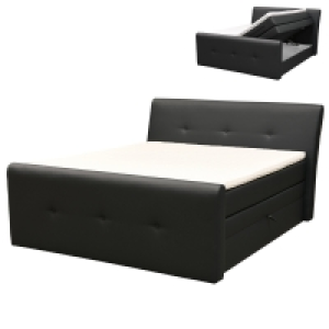Boxspringbett - anthrazit - H2 - 180x200 cm 1,299.00 €