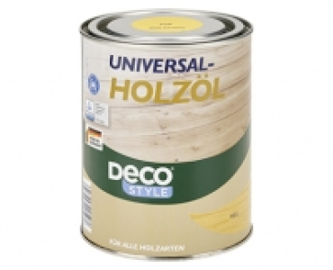 DECO STYLE® Universal-Holzöl, 1 l 4.99 €