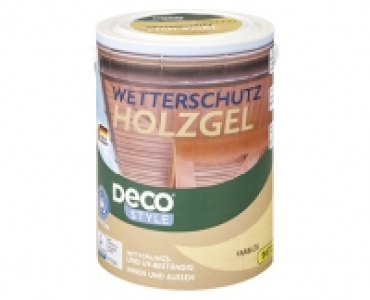 DECO STYLE® Wetterschutz Holzgel, 5 l 12.99 €