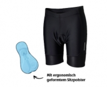 Aldi Süd  crane® Radlerhose mit Sitzpolster