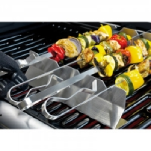 Edelstahl-Grillspieße 4er-Set 9.99 €