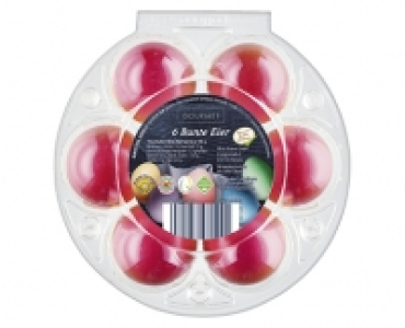GOURMET 6 bunte Eier