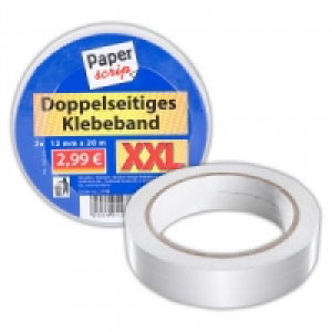 Doppelseitiges Klebeband 2er-Set 2.99 €