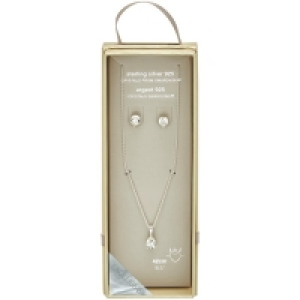 Ideenwelt Beeline Echtschmuck Kettenset Tropfen