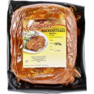 Schweine-Nackensteaks 3.99&nbsp;&euro;