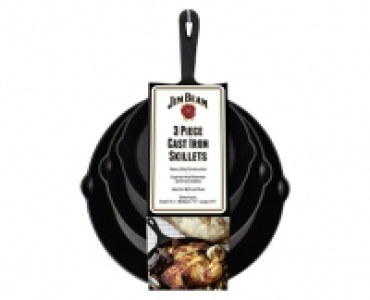 JIM BEAM Bratpfannen, 3er-Set