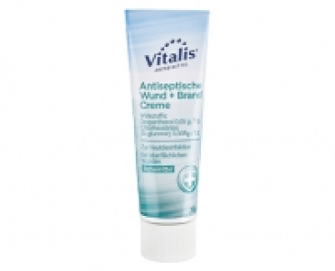 Aldi Süd  Vitalis® Antiseptische Wund + Brand Creme