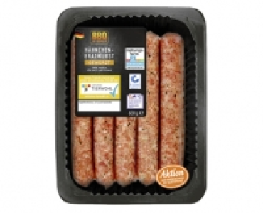 Aldi Süd  BBQ Hähnchen Bratwurst