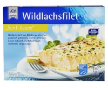 Aldi Süd  ALMARE Wildlachs mit Sauce