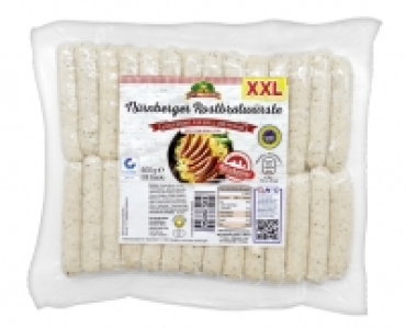 Aldi Süd  Nurnberger Rostbratwurste XXL-Packung
