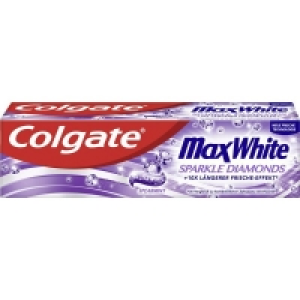 Rossmann Colgate Max White Sparkle Diamonds Zahnpasta Spearmint